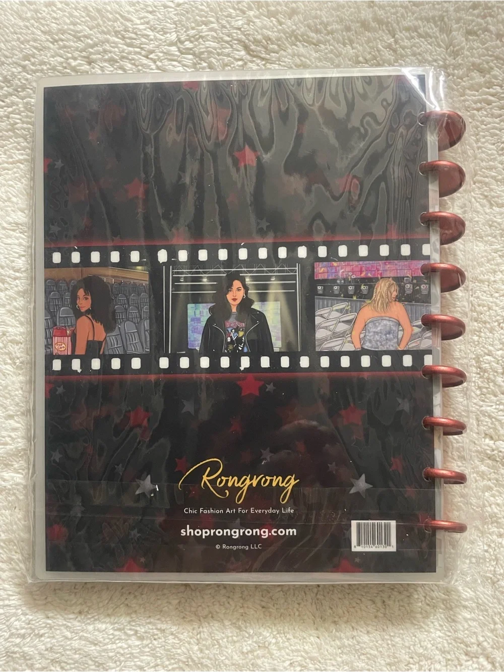 NWT Shop Rongrong DeVoe My Favorite Things Journal Music Movies Edition